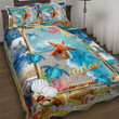 Beautiful Beach Relax 3d Printed Quilt Set Home Decoration