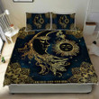 Sun And Moon Mandala 3d Printed Quilt Set Home Decoration