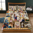 Jesus And Mary Reign In Our Hearts 3d Printed Quilt Set Home Decoration