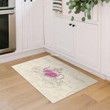 Pink Tea Ceremony Area Rug Floor Mat Home Decor