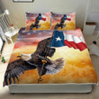 U.s. State Texas American Eagle 3d Printed Quilt Set Home Decoration