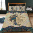Into The Forest Horse 3d Printed Quilt Set Home Decoration