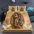 Dove Virgin Of Guadalupe 3d Printed Quilt Set Home Decoration