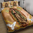 Dove Virgin Of Guadalupe 3d Printed Quilt Set Home Decoration