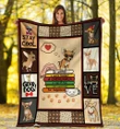 In Winter A Warm Blanket A Chihuahua Gift For Dog Lover Sherpa Fleece Blanket