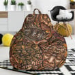 Pattern Print Totem Bean Bag Cover