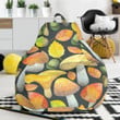 Colorful Mushroom Pattern Print Bean Bag Cover