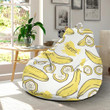 Yummy Banana Pattern Print Bean Bag Cover