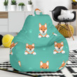 Dog Pupppy Shiba Inu Print Pattern Bean Bag Cover