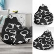 Police Shackle Pattern Print Bean Bag Cover