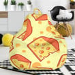 Cheese Print Pattern Bean Bag Cover