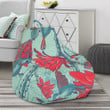 Hummingbird Floral Bean Bag Cover