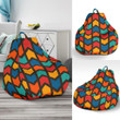 Zig Zag Colorful Pattern Print Bean Bag Cover