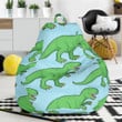T Rex Dinosaur Pattern Print Bean Bag Cover