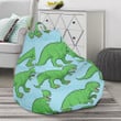 T Rex Dinosaur Pattern Print Bean Bag Cover