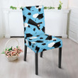 Graduation Day Pattern Print Chair Cover