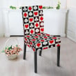 Casino Playing Card Poker Pattern Print Chair Cover