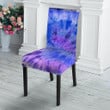 Purple And Blue Tie Dye Chair Cover
