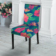 Hibiscus Hawaiian Flower Print Chair Cover