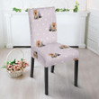 Yorkshire Terrier Dog Puppy Pattern Print Chair Cover
