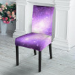 Abstract Purple Galaxy Space Chair Cover