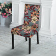 Flower Print Chair Cover