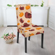Thankgiving Turkey Pattern Print Chair Cover