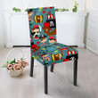 Pirate Pattern Print Chair Cover