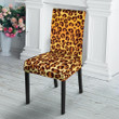 Gold Leopard Chair Cover