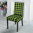 Green Plaid Chair Cover