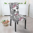 Maltese Puppy Dog Pattern Print Chair Cover