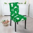 Golf Green Pattern Print Chair Cover