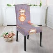 Penguin Pattern Print Chair Cover