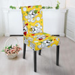 Puppy Yorkshire Terrier Dog Print Pattern Chair Cover