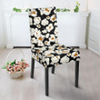 Popcorn Pattern Print Chair Cover