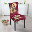 Japanese Tokyo Pattern Print Chair Cover