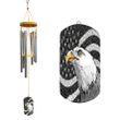 American Flag With Eagle For Dad Wind Chimes