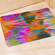 Colorful Abstract Tie Dye Door Mat