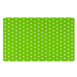 Green And White Polka Dot Door Mat