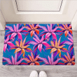 Cordyline Tropical Floral Print Door Mat