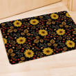 Autumn Sunflower Door Mat
