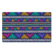 Multicolor Native Aztec Abstract Doodle Door Mat