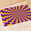 Abstract Optical illusion Door Mat