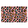 Pink Cheetah Print Door Mat