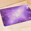 Abstract Purple Galaxy Space Door Mat