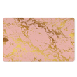 Pink Gold Marble Door Mat