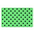 Mint And Green Polka Dot Door Mat