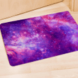 Purple Galaxy Space Door Mat