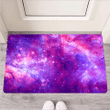 Purple Galaxy Space Door Mat