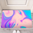 Abstract Trippy Holographic Door Mat